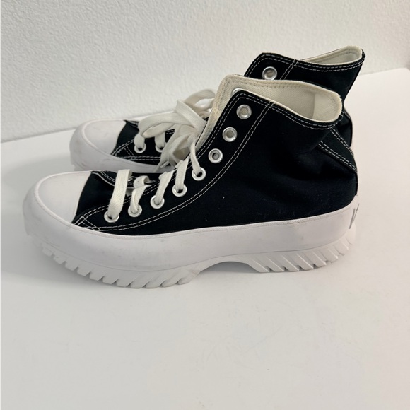 Converse Chuck Taylor All Star Lugged 2.0 Black Sneakers Women Size 8.5 Men 6.5 - Picture 6 of 9